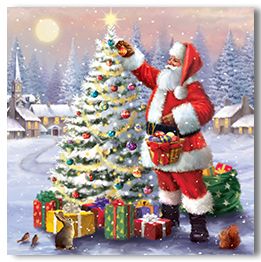 Santa&#39;s Christmas Tree