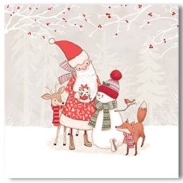 Santa&#39;s woodland Friends