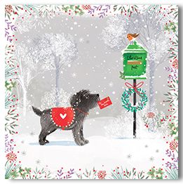 Puppy posting Letter