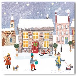 Winter village