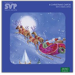 Santa over Town