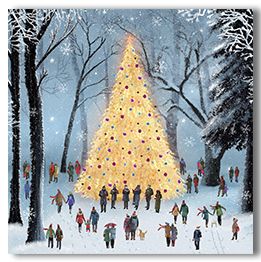 Christmas Village Tree