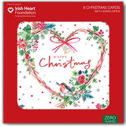 Christmas Heart Wreath