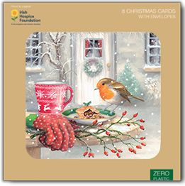 Robin and mince pie