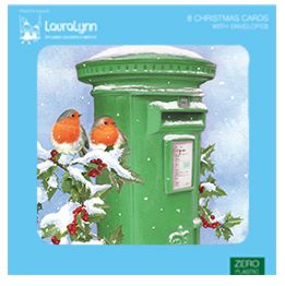 Robins and postbox