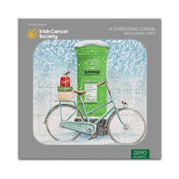 Postbox and bicycle