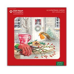 Robin and mince pie