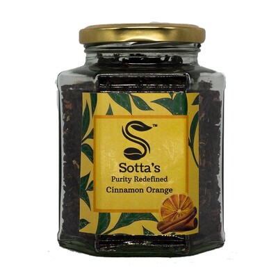 Sotta&#39;s Cinnamon Orange Green Tea 100 Grams