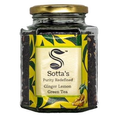 Sotta&#39;s Ginger Lemon Green Tea  100 Grams