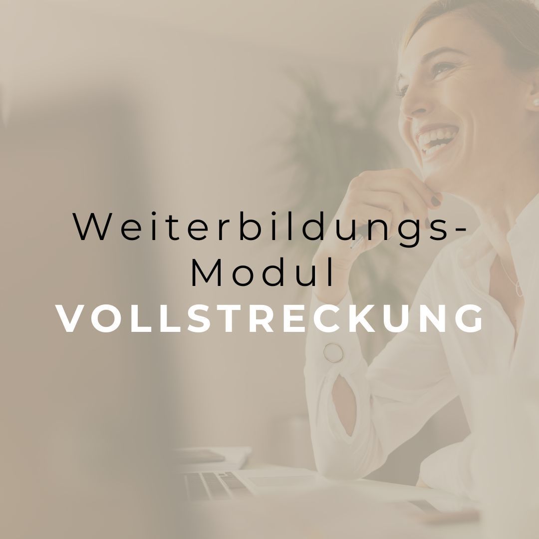 MODUL 3 |  VOLLSTRECKUNG⚖️ RECHTSFACHWIRT (➡️ONLINE + persönliche Betreuung)