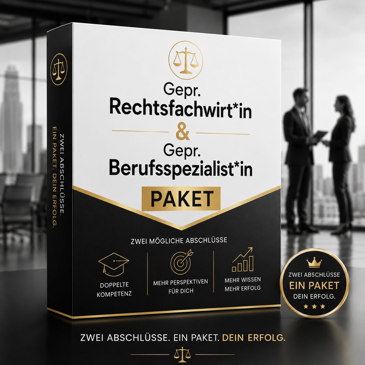 ➡️ KURS-START: SOFORT | 100 % Online-Weiterbildung⚖️ Gepr. RECHTSFACHWIRT & Gepr. BERUFSSPEZIALIST (➡️100 % ONLINE) Vorbereitung auf die KAMMER-Prüfung ➡️ KURS-START: SOFORT | 100 % Online-Weiterbildung⚖️ Gepr. RECHTSFACHWIRT & Gepr. BERUFSSPEZIALIST (➡️100 % ONLINE) Vorbereitung auf die KAMMER-Prüfung
