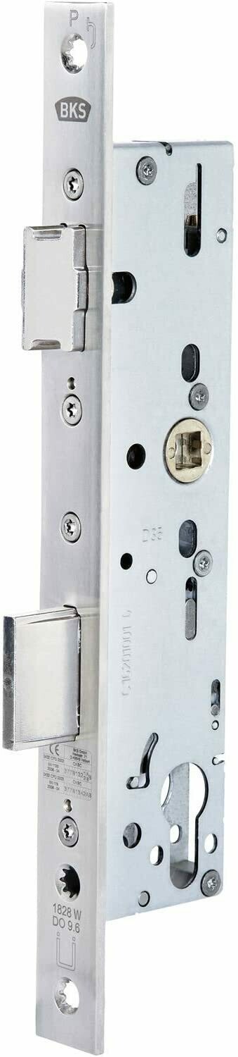 BKS FH-Rohrrahmenschloss | Dorn: 40 mm | Entfernung: 92 mm | Brandschutz | Feuerschutz | universal  | B-18280 Restposten