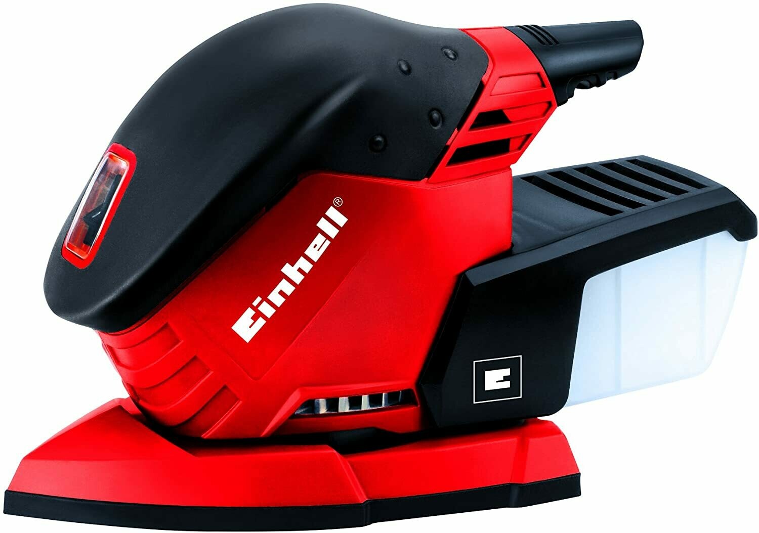 Einhell Multischleifer TE-OS 1320 (130 W, Schwingkreis-Ø 2 mm, Schleiffläche 150 x 150 x 100 mm, Staubfangbox)