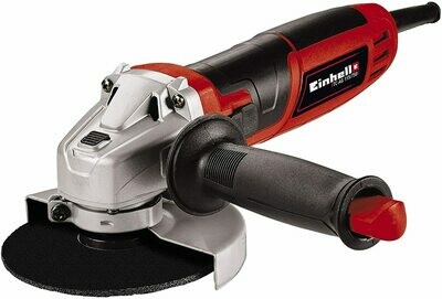 Einhell Winkelschleifer TC-AG 115/750 (750 W, Scheibenschutz, Metallgetriebekopf, Wiederanlaufschutz, Zusatzhandgriff in 2 Positionen montierbar, Trennscheiben Ø 115 mm, Lieferung ohne Trennscheibe)