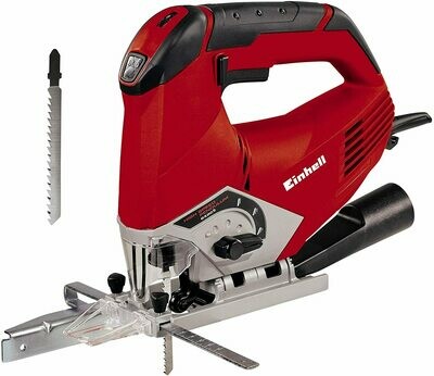 Einhell Stichsäge TE-JS 100 (750 W, max. 100 mm, 45° Schrägschnitt, Hubzahlregelung, 4-Stufen Pendelhub, Absaugadapter, Parallelanschlag, LED-Licht, Koffer) Einhell Stichsäge TE-JS 100 (750 W, max. 100 mm, 45° Schrägschnitt, Hubzahlregelung, 4-Stufen Pendelhub, Absaugadapter, Parallelanschlag, LED-Licht, Koffer)