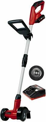 Einhell Akku Fugenreiniger GE-CC 18 Li Set Power X-Change (Lithium Ionen, 18 V, 1200 min-1, Bürstendurchmesser 10 cm, inkl. Stahl- und Nylonbürste, inkl. 2,0 Ah Akku und Ladegerät) Einhell Akku Fugenreiniger GE-CC 18 Li Set Power X-Change (Lithium Ionen, 18 V, 1200 min-1, Bürstendurchmesser 10 cm, inkl. Stahl- und Nylonbürste, inkl. 2,0 Ah Akku und Ladegerät)