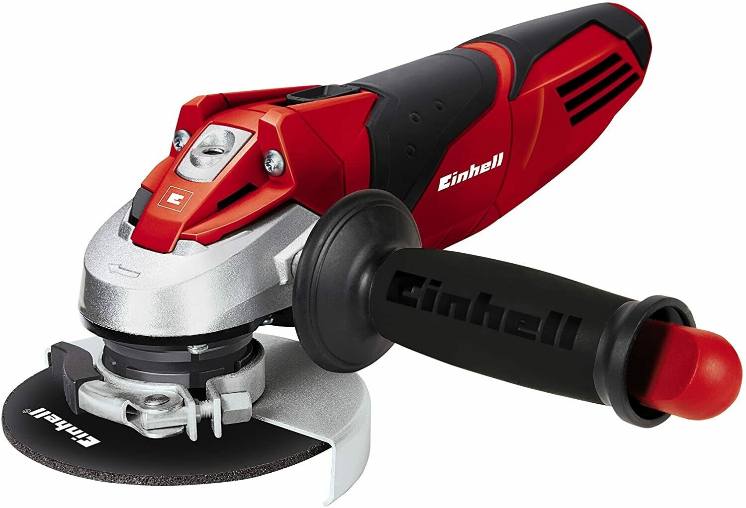 Einhell Winkelschleifer TE-AG 115 (Scheiben-Ø 115 mm, Schlüssel im Zusatzhandgriff, ohne Trennscheibe)