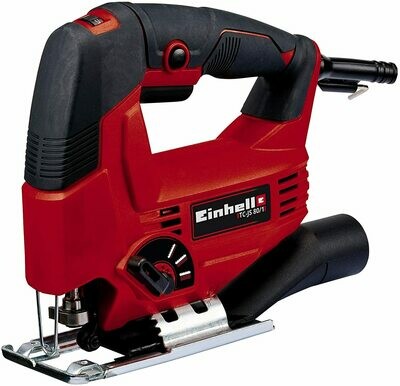 Einhell Stichsäge TC-JS 80/1 (550 W, Hubzahl 1000-3000 min-1, Drehzahlelektronik, 4-stufiger Pendelhub, Staubabsaugung, werkzeugloser Sägeblattwechsel) Einhell Stichsäge TC-JS 80/1 (550 W, Hubzahl 1000-3000 min-1, Drehzahlelektronik, 4-stufiger Pendelhub, Staubabsaugung, werkzeugloser Sägeblattwechsel)