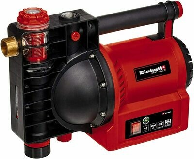 Einhell Gartenpumpe GE-GP 1145 ECO (1.100 W, 4500 L/h max. Förrdermenge, Wasserfüll-/Schmutz-/Sauganzeige, Thermo-/Frostschutz, Wassereinfüllschraube, Vorfilter m. Rückschlagventil, inkl. Adapter) Einhell Gartenpumpe GE-GP 1145 ECO (1.100 W, 4500 L/h max. Förrdermenge, Wasserfüll-/Schmutz-/Sauganzeige, Thermo-/Frostschutz, Wassereinfüllschraube, Vorfilter m. Rückschlagventil, inkl. Adapter)