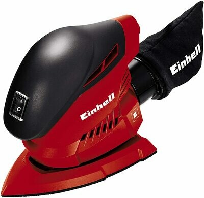 Einhell Multischleifer TH-OS 1016 (100 W, Schleiffläche 104 cm², Staubfangsack und Absaugadapter, Klett-Schleifpapier P120) Einhell Multischleifer TH-OS 1016 (100 W, Schleiffläche 104 cm², Staubfangsack und Absaugadapter, Klett-Schleifpapier P120)
