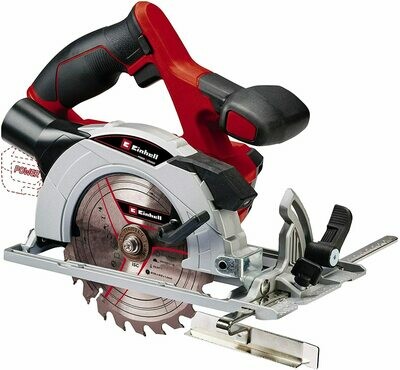 Einhell Akku-Handkreissäge TE-CS 18/150 Li-Solo Power X-Change (18 V, Li-Ion, Ø150 x Ø10 mm Sägeblatt, Schnitttiefe + Neigungswinkel werkzeuglos einstellbar, LEDs, ohne Akku und Ladegerät) Einhell Akku-Handkreissäge TE-CS 18/150 Li-Solo Power X-Change (18 V, Li-Ion, Ø150 x Ø10 mm Sägeblatt, Schnitttiefe + Neigungswinkel werkzeuglos einstellbar, LEDs, ohne Akku und Ladegerät)
