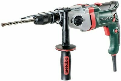 Metabo Schlagbohrmaschine SBEV 1300-2 | Schnellspannfutter Futuro Plus, Handgriff, Anschlag, Koffer | VTC Vollwellenelektronik / Rechts-Linkslauf (1300 W / 44 Nm / Drehzahl 0 - 3100 /min) Metabo Schlagbohrmaschine SBEV 1300-2 | Schnellspannfutter Futuro Plus, Handgriff, Anschlag, Koffer | VTC Vollwellenelektronik / Rechts-Linkslauf (1300 W / 44 Nm / Drehzahl 0 - 3100 /min)