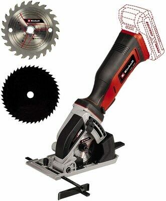 Einhell Akku-Mini-Handkreissäge TE-CS 18/89 Li-Solo Power X-Change (18 V, Li-Ion, 2500 min-1, 28 mm Schnitttiefe, 89 mm Sägeblattdurchmesser, ohne Akku und Ladegerät) Einhell Akku-Mini-Handkreissäge TE-CS 18/89 Li-Solo Power X-Change (18 V, Li-Ion, 2500 min-1, 28 mm Schnitttiefe, 89 mm Sägeblattdurchmesser, ohne Akku und Ladegerät)