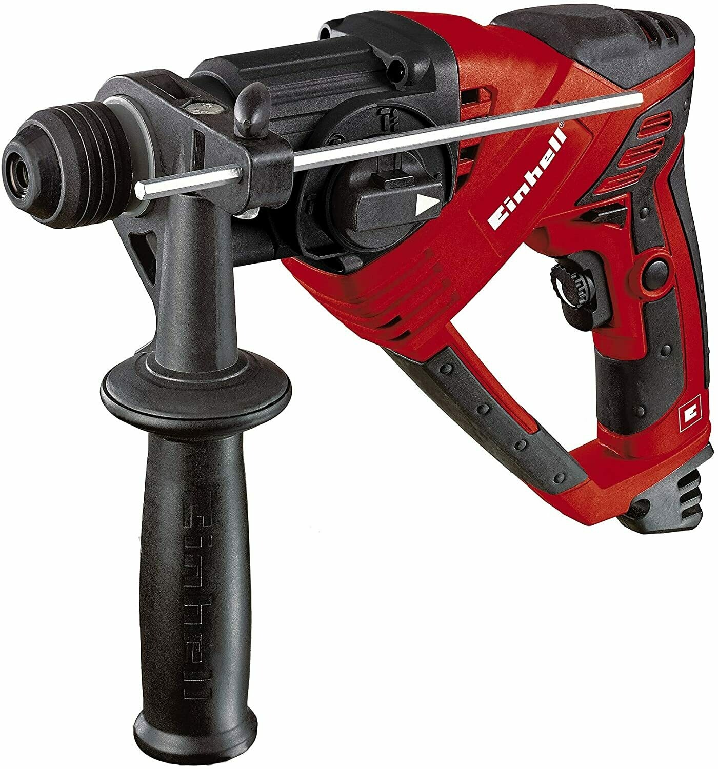 Einhell Bohrhammer RT-RH 20/1 (500 W, 1,6 J, Bohrleistung Ø in Beton 20 mm, SDS-Plus, Verdrehsicherung, Überlast-Rutschkopplung, Metall-Bohrtiefenanschlag, Drehzahlvorwahl)