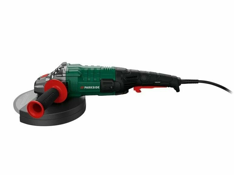 PARKSIDE® Winkelschleifer »PWS 230 D4«, 2000 Watt, gummierte Griffe, Aluminium-Gehäusefront