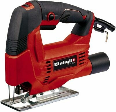 Einhell Stichsäge TC-JS 60/1 (400 W, max. 60 mm, Drehzahlelelektronik, werkzeugloser Sägeblattwechsel, Sägeschuh für Gehrungsschnitte bis 45° Grad) Einhell Stichsäge TC-JS 60/1 (400 W, max. 60 mm, Drehzahlelelektronik, werkzeugloser Sägeblattwechsel, Sägeschuh für Gehrungsschnitte bis 45° Grad)