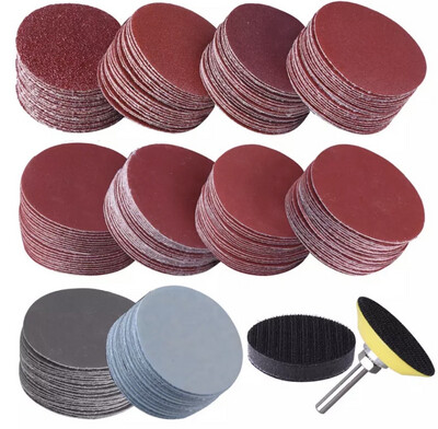 Schleifpapier Set mit Bohreraufnahme und Adapter 203 teilig Schleifpapier Set mit Bohreraufnahme und Adapter 203 teilig