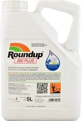 ROUNDUP 360 PLUS, 5 Liter Glyphosat