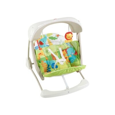 Fisher-Price 2-in-1 Babyschaukel »kompakt«, Babysitz, sanfte Schwingungen, ab der Geburt Fisher-Price 2-in-1 Babyschaukel »kompakt«, Babysitz, sanfte Schwingungen, ab der Geburt