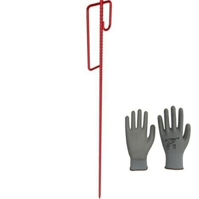 #SALE# Baustelleneinrichtung 10 Stk Leinenhalter Absperrhalter mit Handschuh im Set #SALE# Baustelleneinrichtung 10 Stk Leinenhalter Absperrhalter mit Handschuh im Set