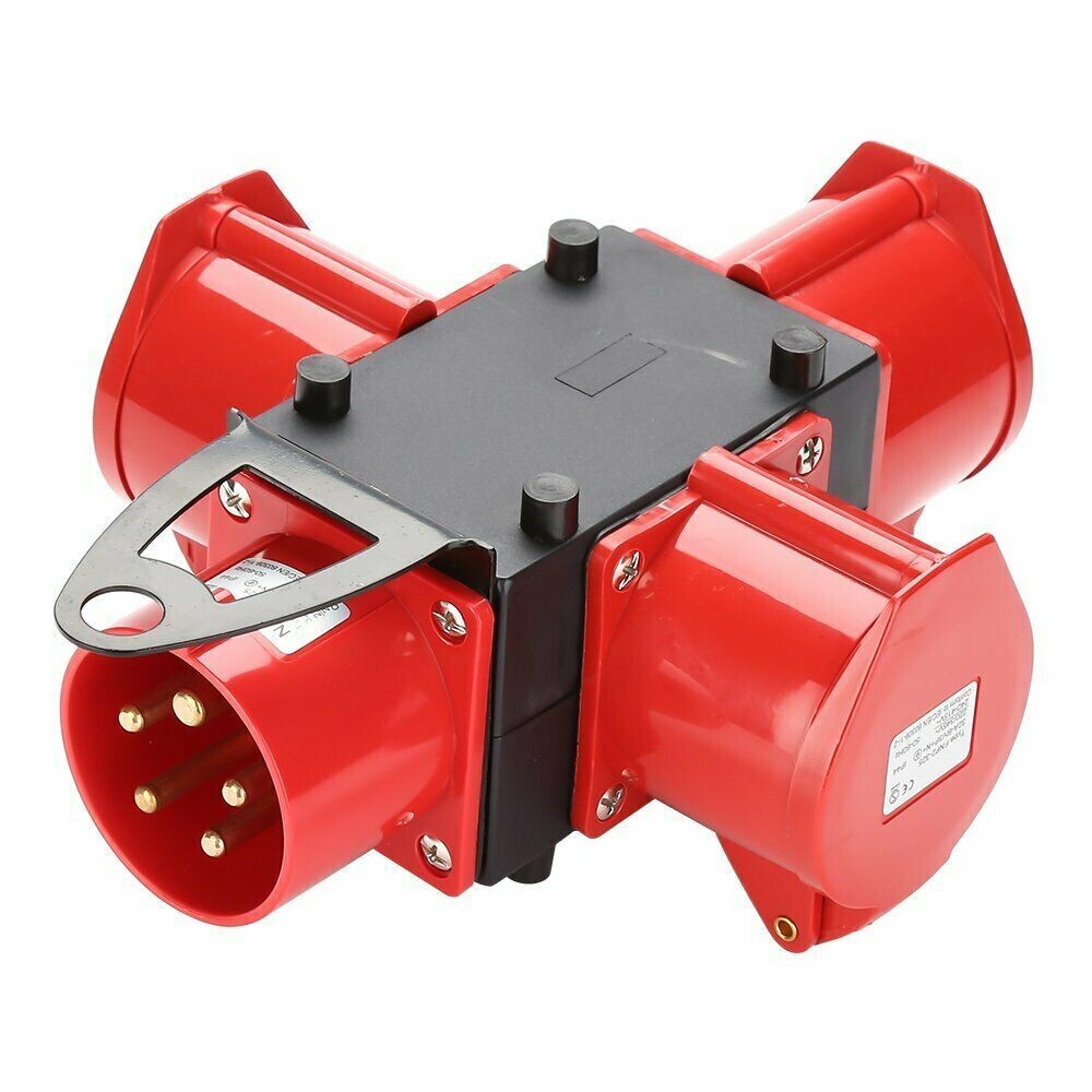 #SALE# Stromverteiler Baustromverteiler Stromverteiler CEE Adapter  Starkstrom Verteiler