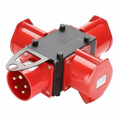 #SALE# Stromverteiler Baustromverteiler Stromverteiler CEE Adapter  Starkstrom Verteiler