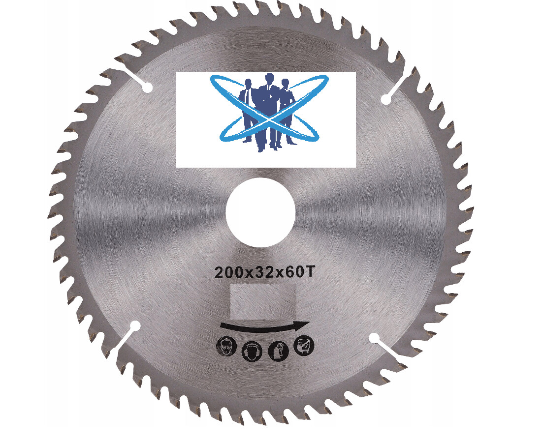 #BESTDEAL# 5x Sägeblatt  200x32 /60T Holz Kreissägeblatt  HM Kreis Kapp Hand Säge Blatt Widia