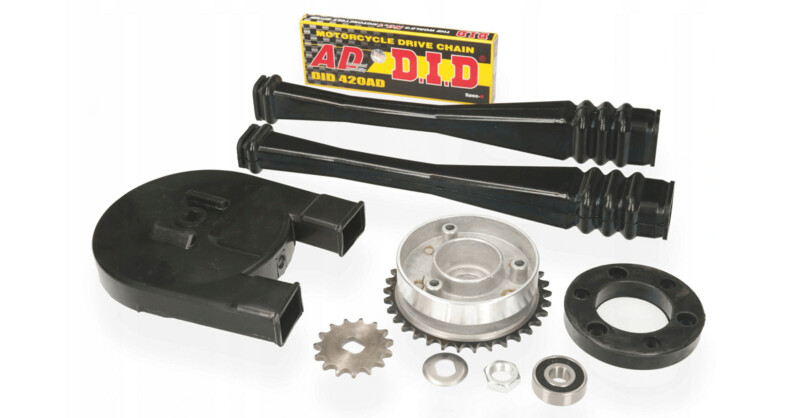 Simson Zahnrad hinten & vorne XXXL Set mit Abdeckung Simson S51 Simson Zahnrad hinten & vorne XXXL Set mit Abdeckung Simson S51