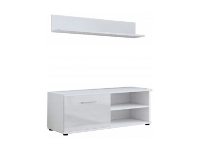 #SALE# XXL Set Sideboard mit Regal in weiss #SALE# XXL Set Sideboard mit Regal in weiss