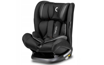 Lionelo Kindersitz GUARD+++ SAFETY schwarz 9-36kg Autositz Isofix Top Tether Seitenschutz