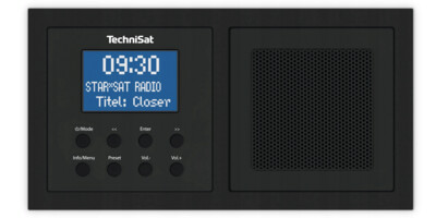 Unterputz Radio DAB+ FM Bluetooth System mit Lautsprecher und Rahmen Unterputz Radio DAB+ FM Bluetooth System mit Lautsprecher und Rahmen