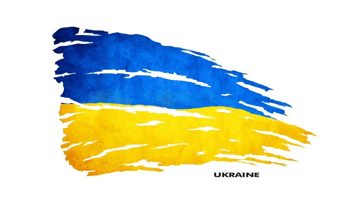 Solidarität Pray Freiheit Ukraine Aufkleber