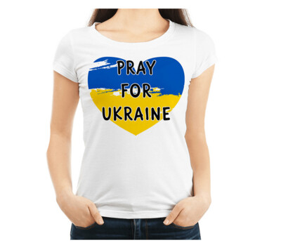 HANDMADE Solidarität Pray Freiheit Ukraine T-Shirt alle Größen S M L XL XXL HANDMADE Solidarität Pray Freiheit Ukraine T-Shirt alle Größen S M L XL XXL