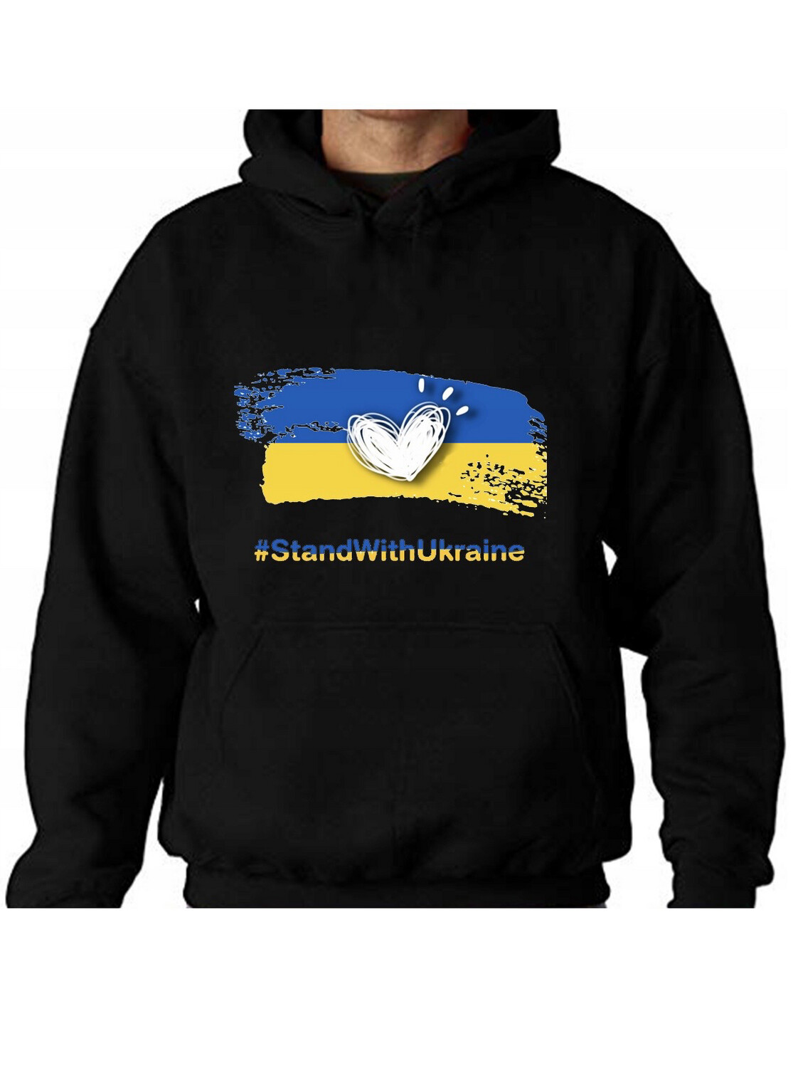 HANDMADE Solidarität Free Freiheit Ukraine Sweatshirt Hoody alle Größen S M L XL XXL