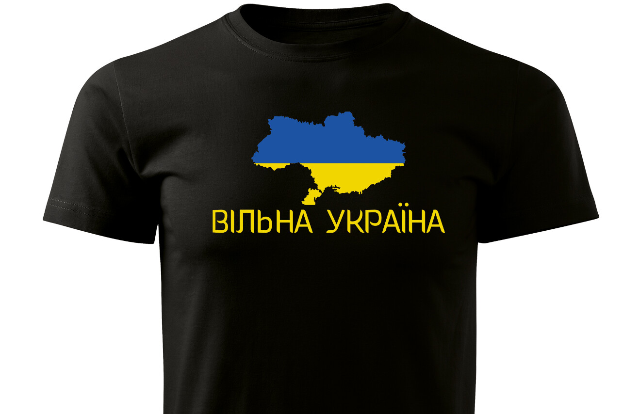 HANDMADE Solidarität Free Freiheit Ukraine T-Shirt alle Größen S M L XL XXL
