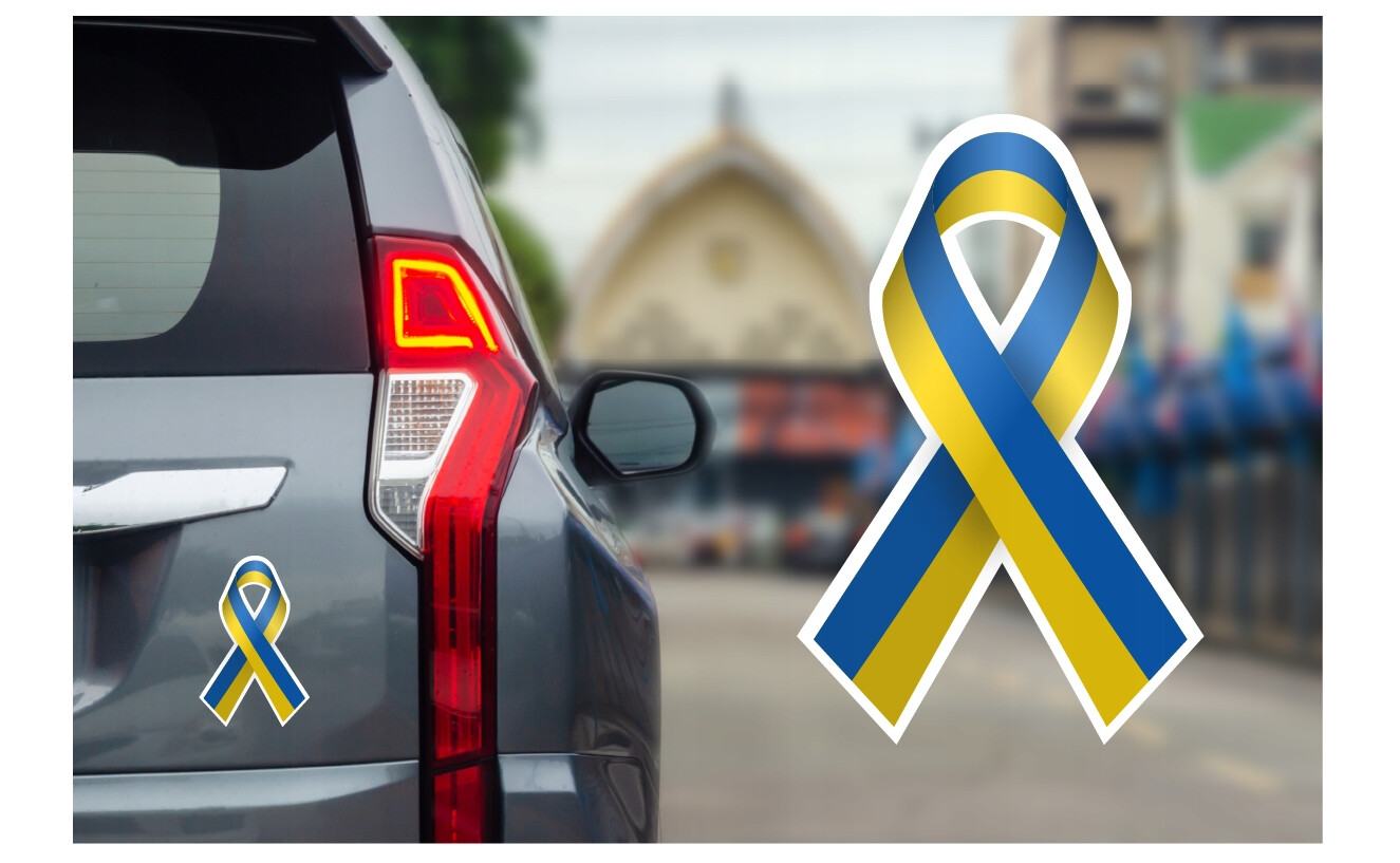 12x Solidarität Pray Freiheit Ukraine Aufkleber