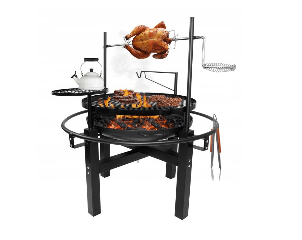 Feurschale trifft Grill komplett XXXL Starter Set mit Zubehör