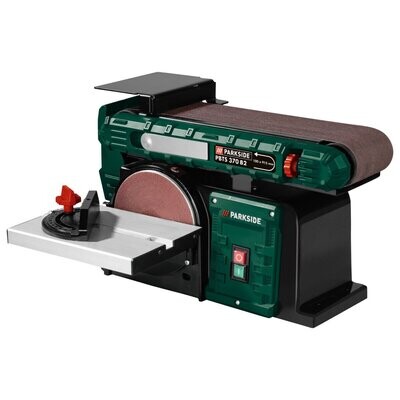 PARKSIDE® Band- und Tellerschleifer »PBTS 370 B2«, 370 Watt PARKSIDE® Band- und Tellerschleifer »PBTS 370 B2«, 370 Watt