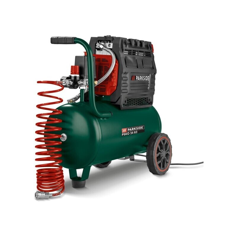 PARKSIDE® Silent Kompressor »PSKO 24 B2«, 257 l/min, bis 8 bar PARKSIDE® Silent Kompressor »PSKO 24 B2«, 257 l/min, bis 8 bar