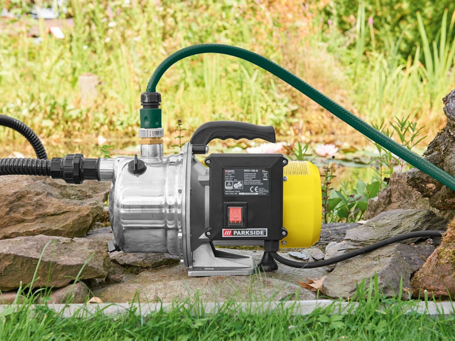 PARKSIDE® GartenpumpenSet »PGPS 1100 A1«, 1100 Watt